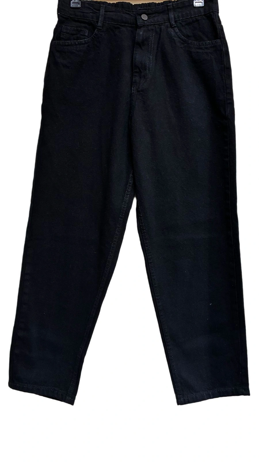 Black Straight Jeans